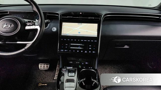 Hyundai Tucson Hybrid (NX4) 2021 Серебристо-серый из Кореи, фото 5