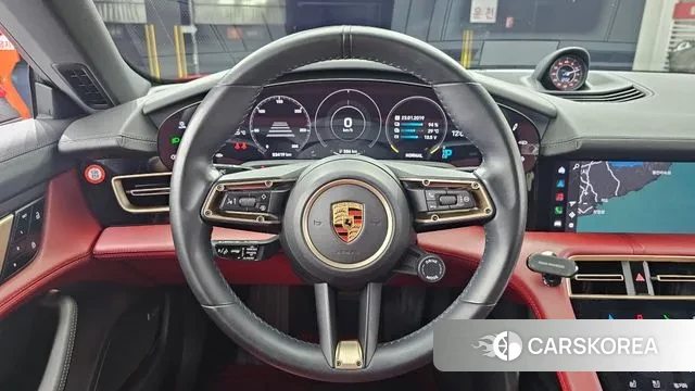 Porsche Taycan 2020 Красный из Кореи, фото 5