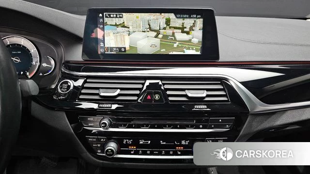 BMW 5 Series (G30) 2018 Черный из Кореи, фото 5