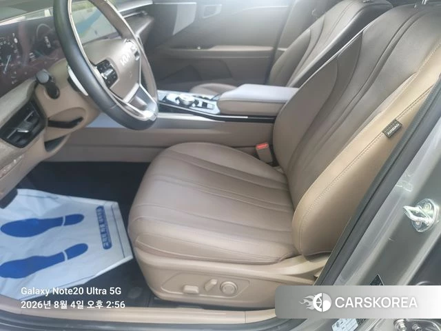 Kia K8 Hybrid 2021 Серебристо-серый из Кореи, фото 5