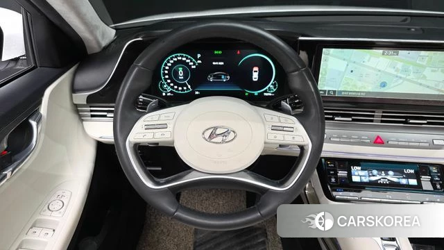 Hyundai The New Grandeur IG Hybrid 2022 Белый из Кореи, фото 5
