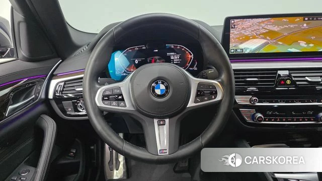 BMW 5 Series (G30) 2022 Черный из Кореи, фото 5