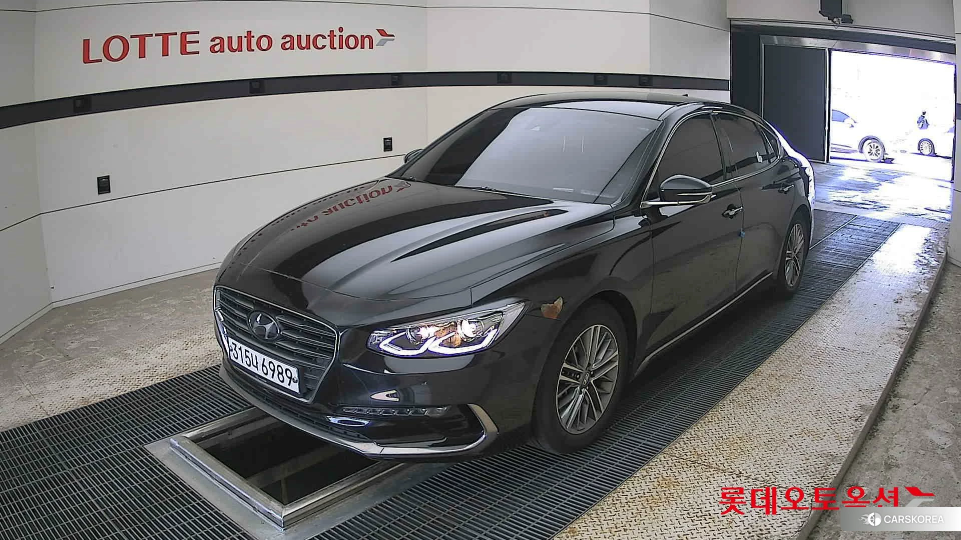 Hyundai Grandeur 2019 Черный из Кореи, фото 5