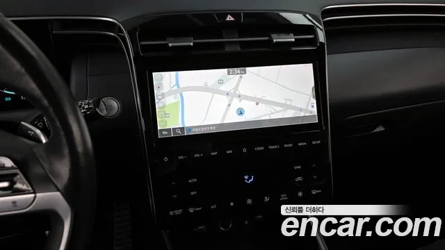 Hyundai Tucson Hybrid (NX4) 2021 Белый из Кореи, фото 5