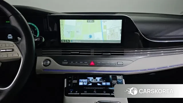 Hyundai The New Grandeur IG Hybrid 2022 Белый из Кореи, фото 5