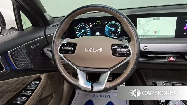 Kia K8 Hybrid 2022 Белый из Кореи, фото 5