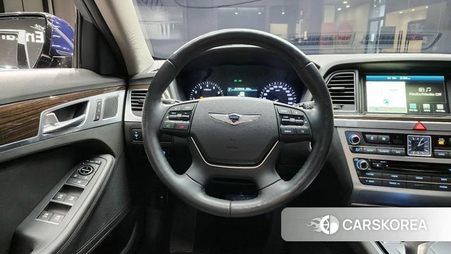 Genesis G80 2018 Синий из Кореи, фото 5