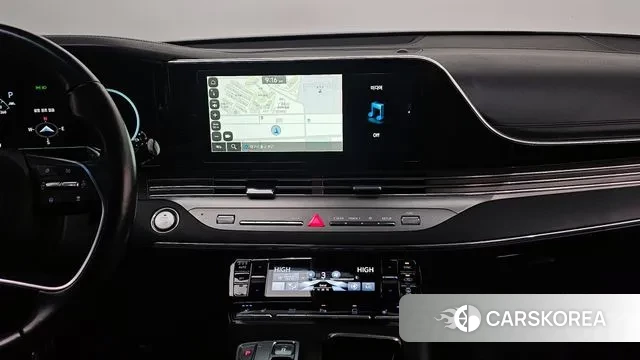 Hyundai The New Grandeur IG Hybrid 2021 Серый из Кореи, фото 5