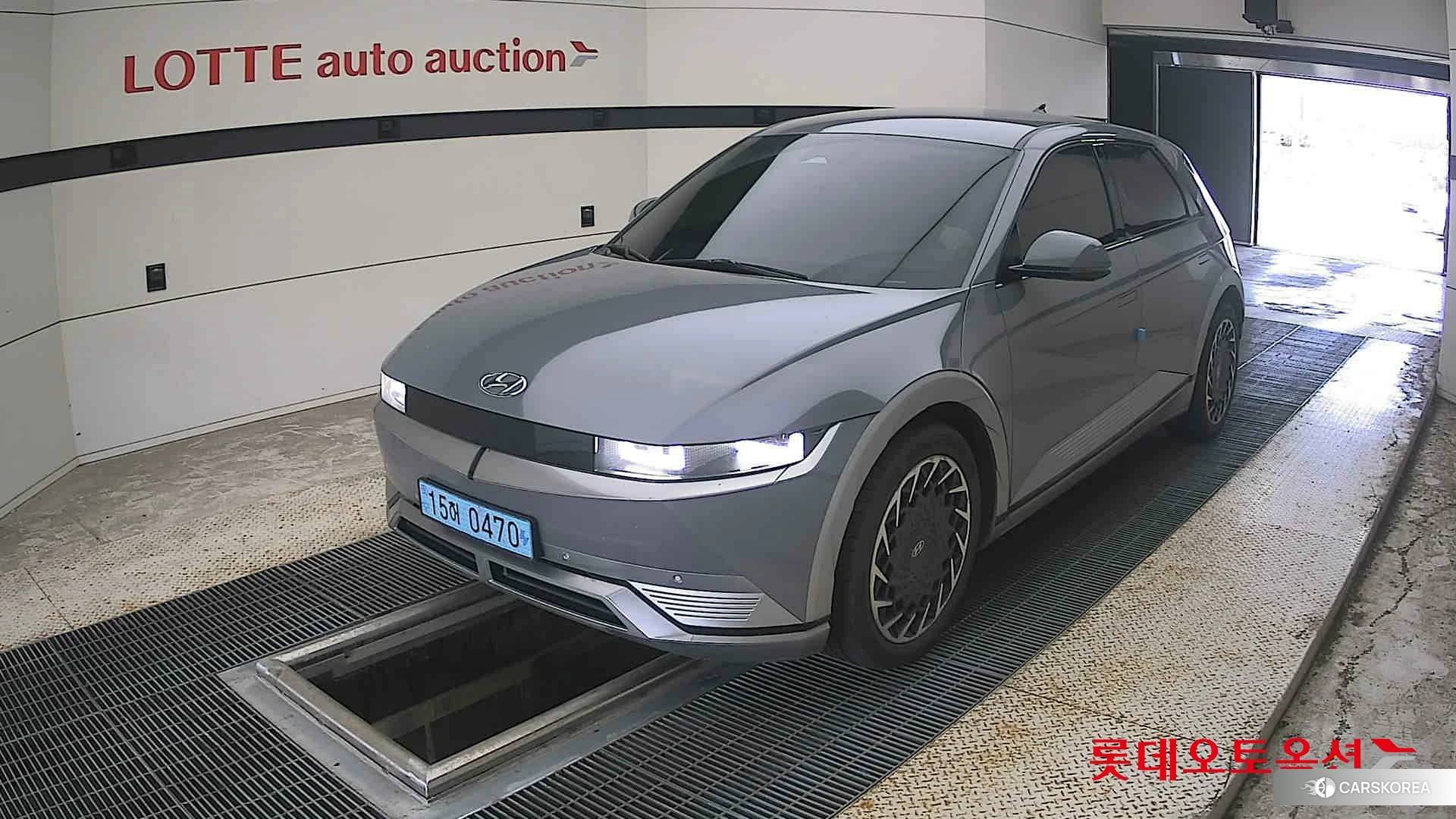 Hyundai IONIQ 5 2022 Galactic Grey Metallic из Кореи, фото 5