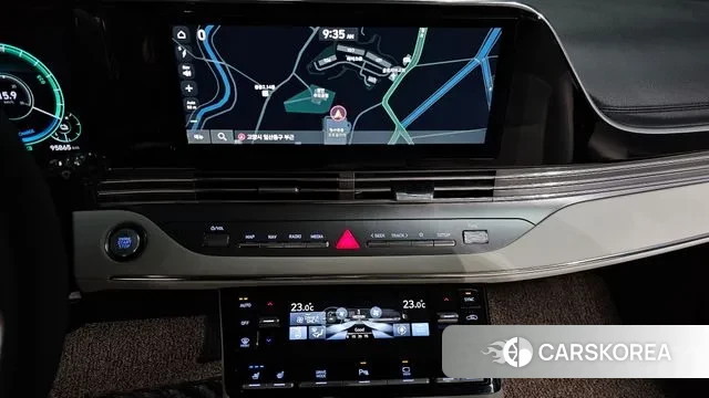 Hyundai The New Grandeur IG Hybrid 2021 Серый из Кореи, фото 5