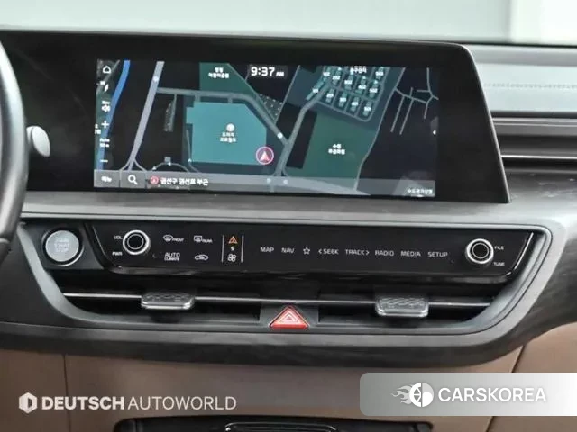 Kia K8 Hybrid 2021 Черный из Кореи, фото 5