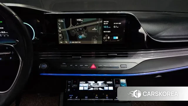 Hyundai The New Grandeur IG Hybrid 2021 Серый из Кореи, фото 5