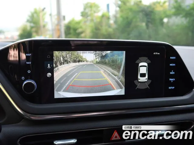 Hyundai Sonata Hybrid (DN8) 2021 Белый из Кореи, фото 5