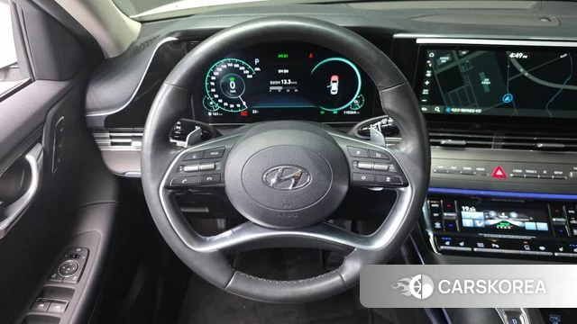 Hyundai The New Grandeur IG Hybrid 2021 Белый из Кореи, фото 5