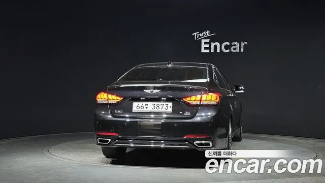 Genesis G80 2018 Черный из Кореи, фото 5