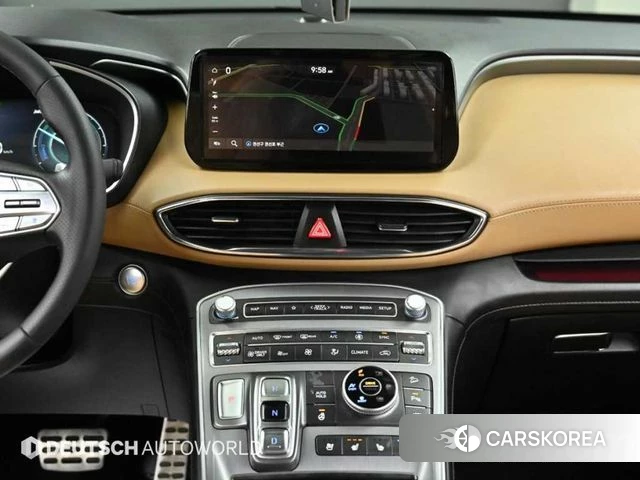 Hyundai The New Santa Fe 2023 Черный из Кореи, фото 5