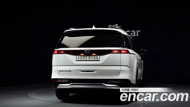 Kia Carnival 4th generation 2021 Белый из Кореи, фото 5