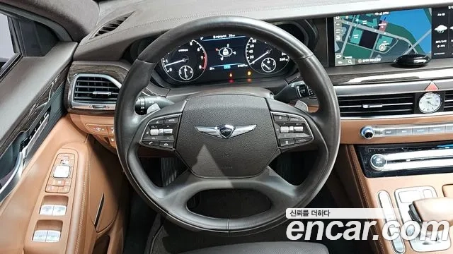 Genesis G90 2021 Черный из Кореи, фото 5