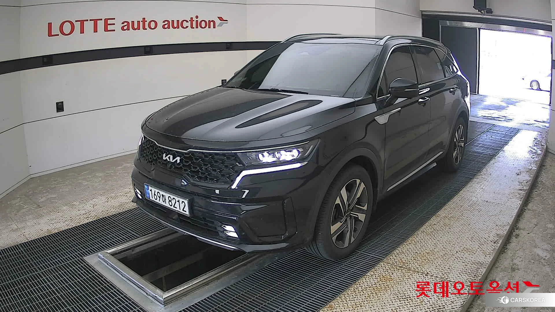 Kia Sorento Hybrid 2022 Черный из Кореи, фото 5