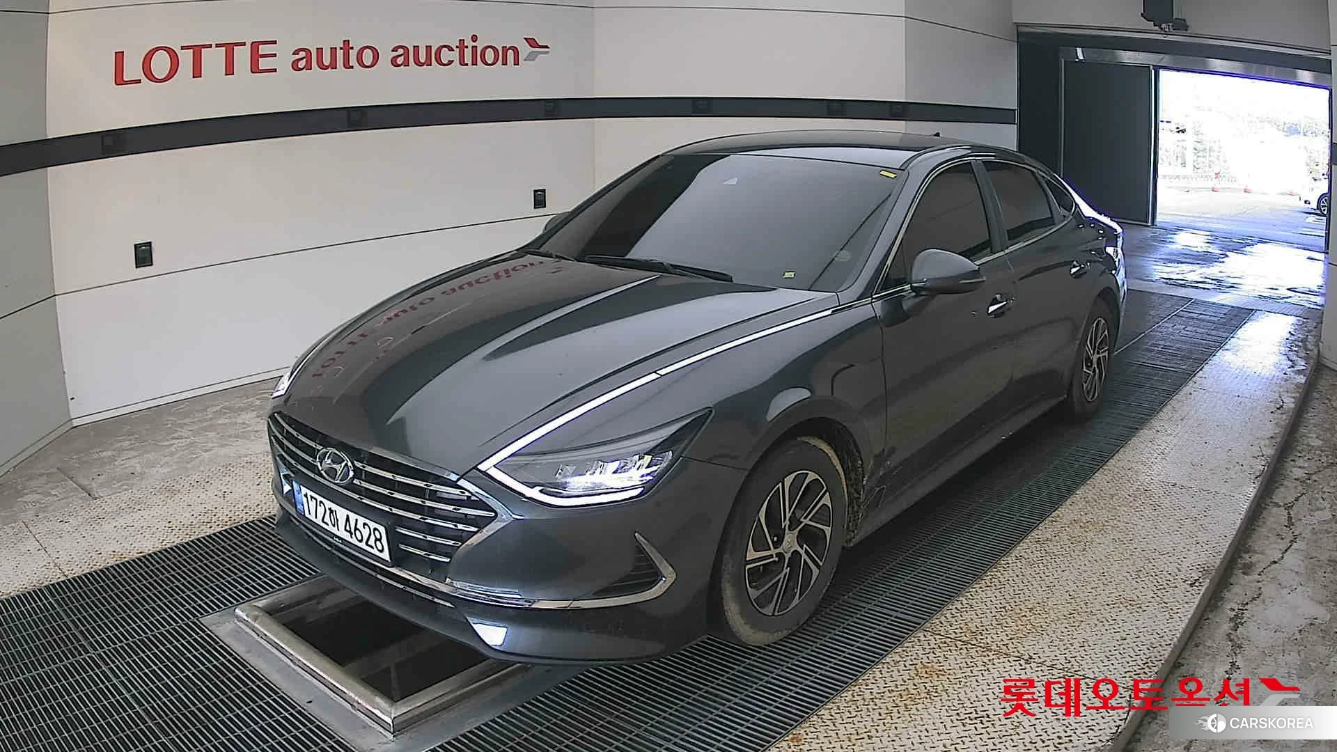 Hyundai Sonata Hybrid 2022 Nocturne Grey Metallic из Кореи, фото 5