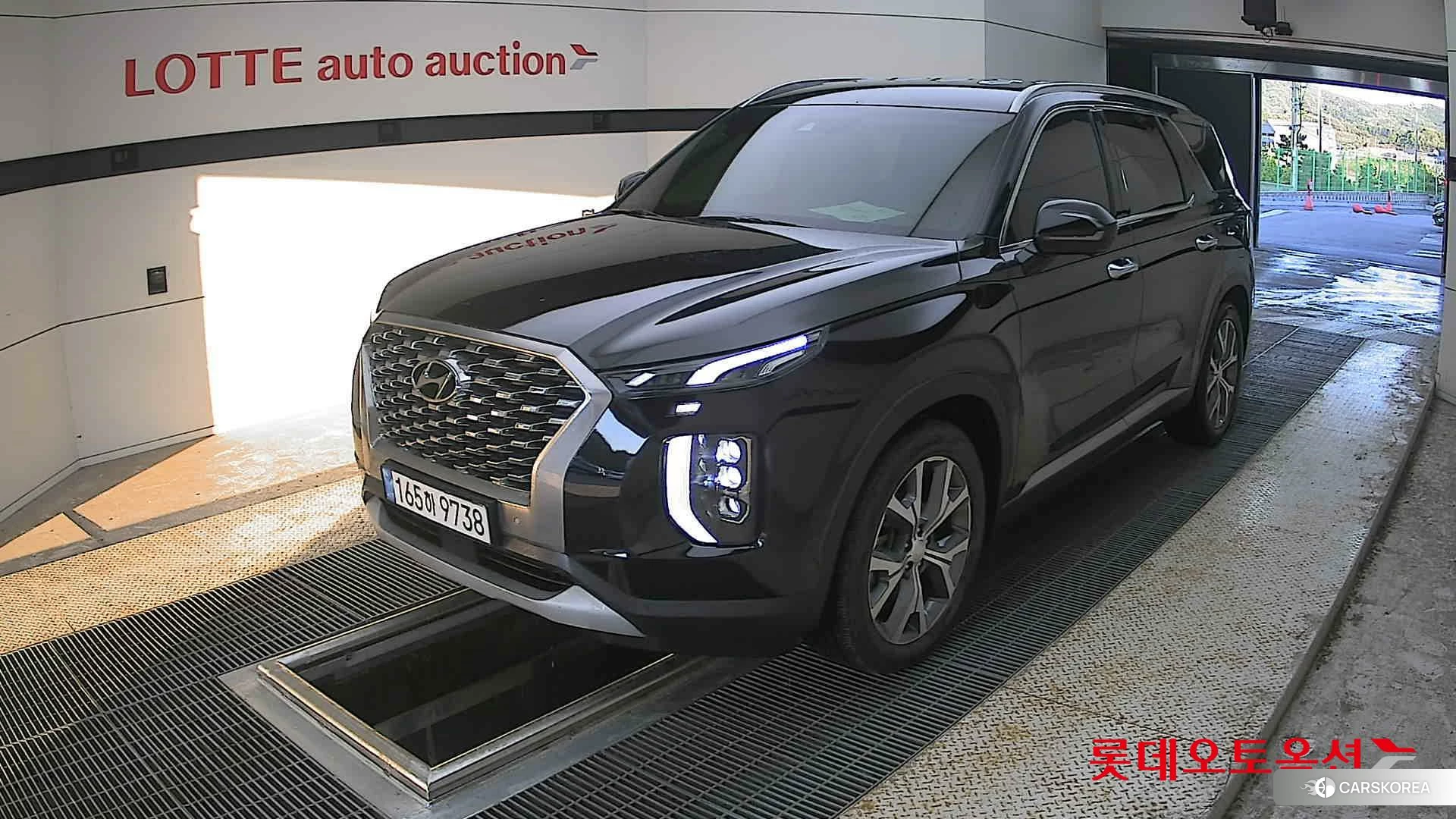 Hyundai Palisade 2022 Abyss Black Pearl из Кореи, фото 5