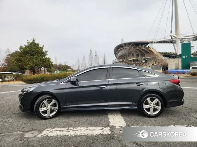 Hyundai Sonata New Rise Hybrid 2018 Серый из Кореи, фото 5