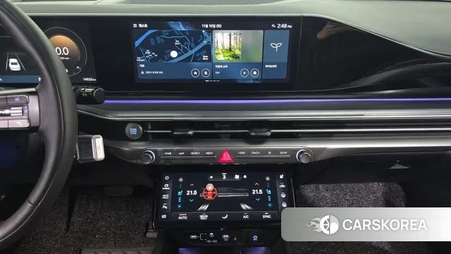 Hyundai Grandeur Hybrid (GN7) 2024 Черный из Кореи, фото 5