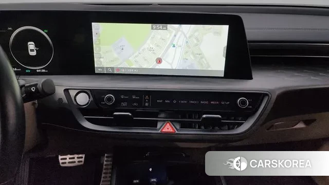 Kia K8 Hybrid 2022 Черный из Кореи, фото 5