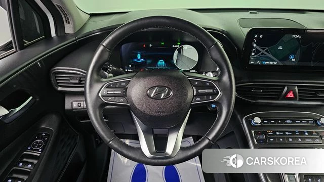 Hyundai The New Santa Fe 2023 Белый из Кореи, фото 5