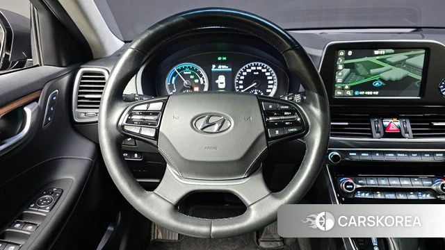 Hyundai Grandeur IG Hybrid 2018 Серый из Кореи, фото 5