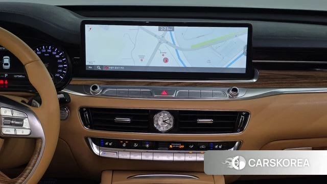 Kia The New K9 2nd generation 2021 Темно-зеленый из Кореи, фото 5