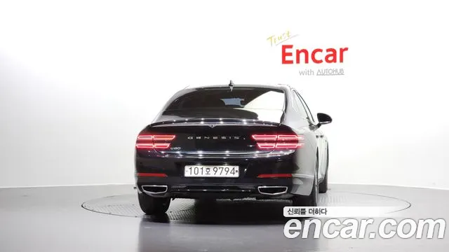 Genesis G80 (RG3) 2021 Черный из Кореи, фото 5