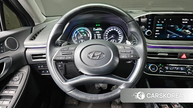 Hyundai Sonata Hybrid (DN8) 2022 Черный из Кореи, фото 5