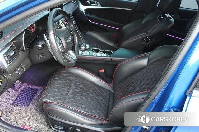 Genesis G70 2018 Синий из Кореи, фото 5