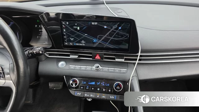Hyundai Avante Hybrid (CN7) 2021 Черный из Кореи, фото 5
