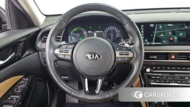 Kia K7 Premier Hybrid 2021 Черный из Кореи, фото 5