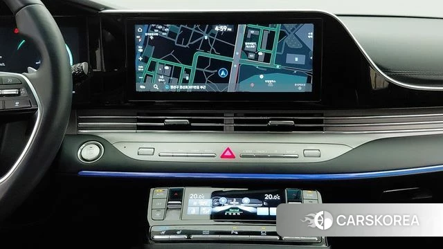 Hyundai The New Grandeur IG Hybrid 2022 Черный из Кореи, фото 5