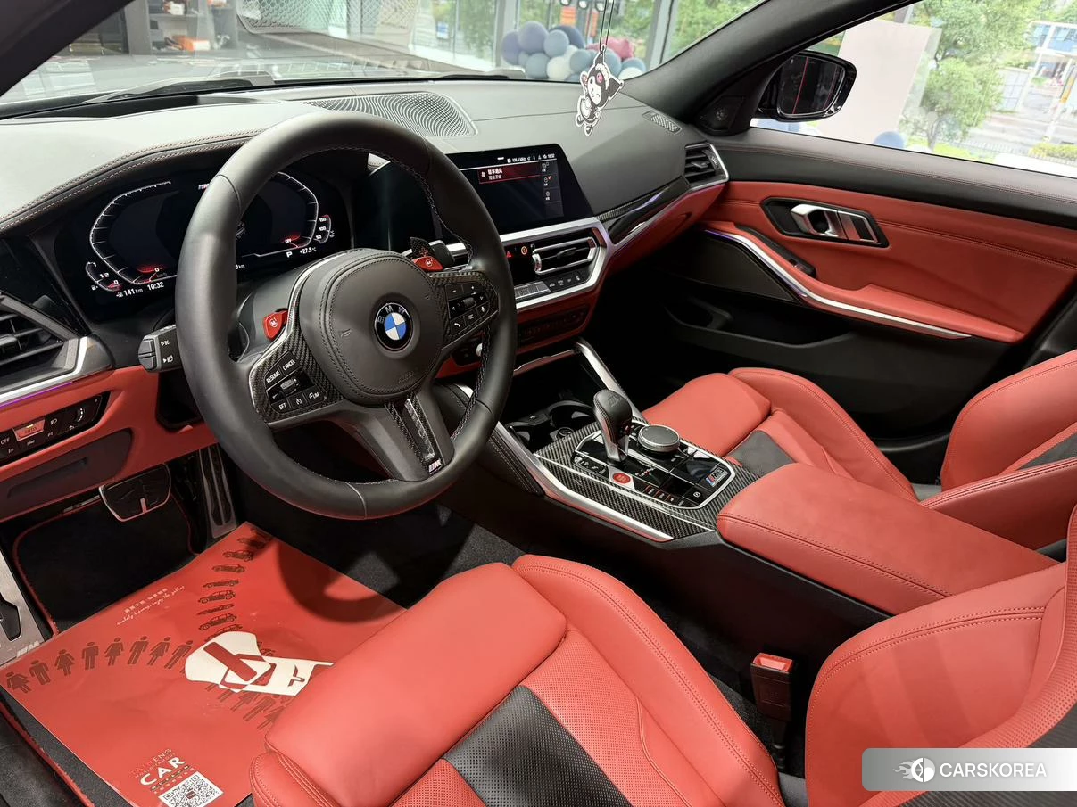 BMW M3 2021 Серебристо-серый из Китая, фото 5