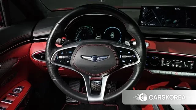 Genesis GV70 2022 Красный из Кореи, фото 5