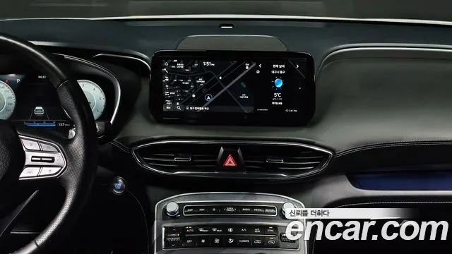 Hyundai The New Santa Fe 2022 Белый из Кореи, фото 5