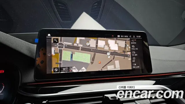 BMW 5 Series (G30) 2022 Черный из Кореи, фото 5