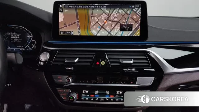 BMW 5 Series (G30) 2022 Черный из Кореи, фото 5