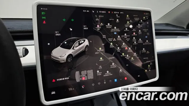 Tesla Model Y 2022 Белый из Кореи, фото 5