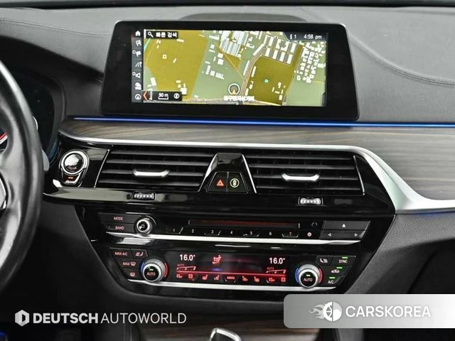 BMW 5 Series (G30) 2018 Черный из Кореи, фото 5