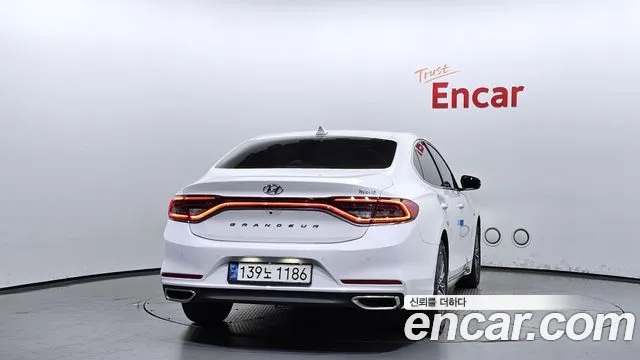 Hyundai Grandeur IG Hybrid 2018 Белый из Кореи, фото 5