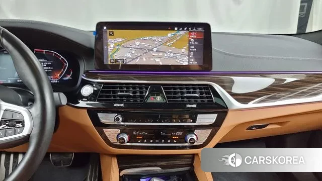 BMW 5 Series (G30) 2021 Черный из Кореи, фото 5