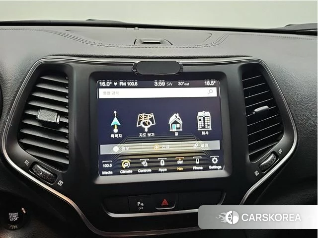 Jeep Cherokee (KL) 2018 Черный из Кореи, фото 5