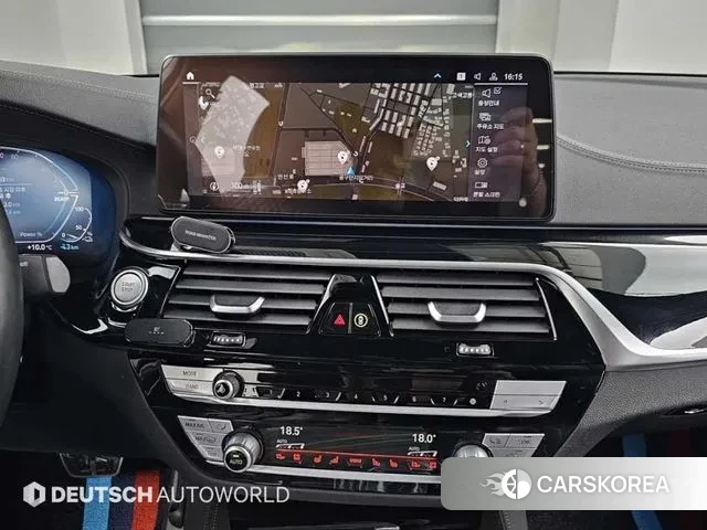 BMW 5 Series (G30) 2021 Черный из Кореи, фото 5