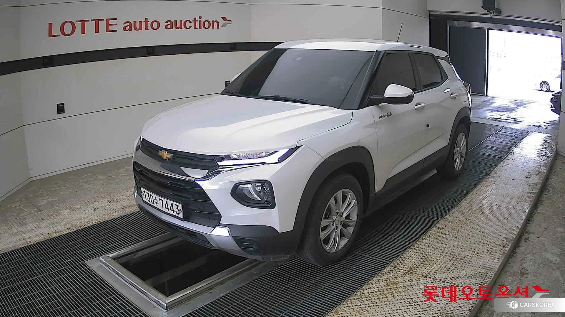 Korea G M TrailBlazer 1.2 Turbo FWD 2021 Белый из Кореи, фото 5