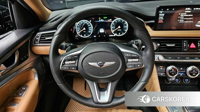 Genesis The New G70 2021 Черный из Кореи, фото 5